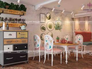 Cafe Interior Design in Goa, Cee Bee Design Studio Cee Bee Design Studio Salas / recibidores