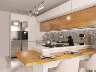 2021 MODEL VANETTA TERRA, vanetta küchen vanetta küchen Cocinas modernas: Ideas, imágenes y decoración Madera Acabado en madera