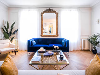 Madrazo House - 08023 Architects - Barcelona, 08023 Architects 08023 Architects Classic style living room