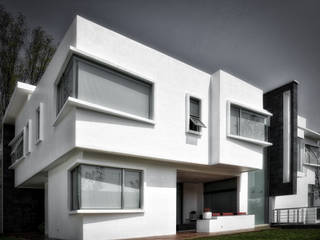 CASA LAGO, Arqcubo Arquitectos Arqcubo Arquitectos 모던스타일 주택 콘크리트