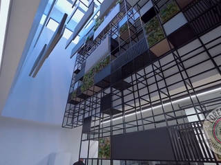 OFICINAS METEORED, ESTUDIO de ARQUITECTURA INTERIOR. Lorena GoYes ESTUDIO de ARQUITECTURA INTERIOR. Lorena GoYes 商业空间