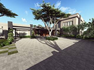 Zambia House- Interior & Exterior Design, 3dVisualDesigns 3dVisualDesigns 모던스타일 주택