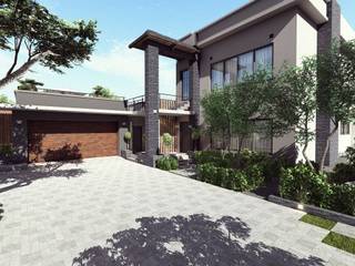 Zambia House- Interior & Exterior Design, 3dVisualDesigns 3dVisualDesigns Modern houses