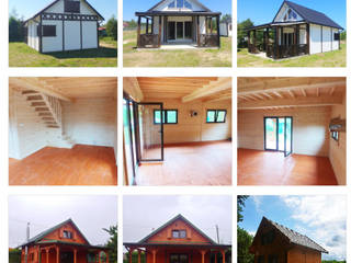 Konstrukcje drewniane, Drewnolandia Drewnolandia Casas pequeñas Madera Acabado en madera