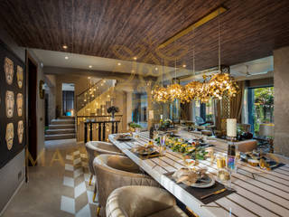 Vipul Tatvam Villas Project, Mads Creations Mads Creations Modern dining room