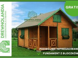 Konstrukcje drewniane, Drewnolandia Drewnolandia Casas de madera Madera Acabado en madera