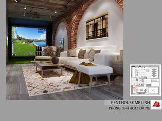 Phong cách Modern Rustic trong thiết kế nội thất Penthouse Nguyễn Huy Tưởng, Thiết Kế Nội Thất - ARTBOX Thiết Kế Nội Thất - ARTBOX