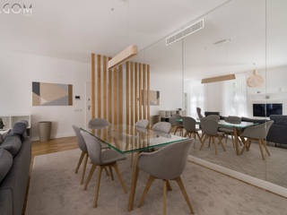 T3 Campo de Ourique, Lagom studio Lagom studio Modern dining room Grey