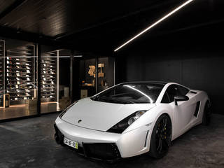 Lamborghini, Cave do Vinho Cave do Vinho Nhà để xe/nhà kho phong cách hiện đại