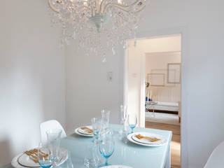 Shabby Chic Romantik, Cornelia Augustin Home Staging Cornelia Augustin Home Staging Sala da pranzo rurale