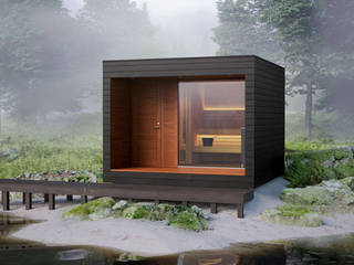 Gartensauna - Wellness-Klassiker für draußen, SPA Deluxe GmbH - Whirlpools in Senden SPA Deluxe GmbH - Whirlpools in Senden Garden Shed