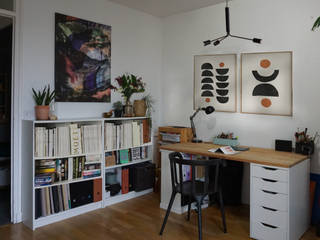 Décoration et conseil peintures , émoi design émoi design Scandinavian style study/office