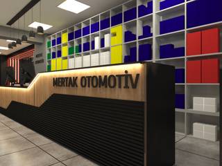 Mertak Otomotiv, Haos Design & Architecture Haos Design & Architecture Commercial spaces