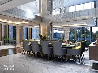 Modern dining room design in Abu Dhabi, Algedra Interior Design Algedra Interior Design Moderne Esszimmer