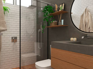 Proyecto Baño MP , Diaf design Diaf design Rustikale Badezimmer