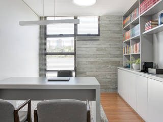 Escritório de advocacia moderno e compacto, DCC by Next arquitetura DCC by Next arquitetura Commercial spaces Grey Commercial Spaces