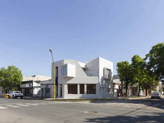 CASA UNO+, D'ODORICO arquitectura D'ODORICO arquitectura Estudios y oficinas minimalistas