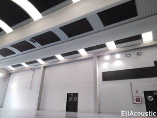 Acondicionamiento acústico de pabellón deportivo en Cabanes, Acustica Decorativa Acustica Decorativa Roof