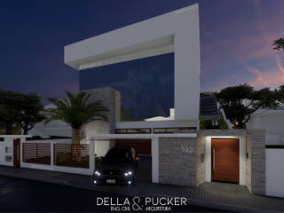 RESIDÊNCIA W, Della&Pucker - Eng. Civil e Arquitetura Della&Pucker - Eng. Civil e Arquitetura Modern houses
