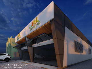 Sala Comercial com 200m², Della&Pucker - Eng. Civil e Arquitetura Della&Pucker - Eng. Civil e Arquitetura Espaços comerciais