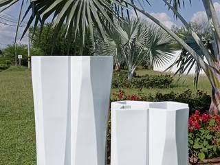 Macetas, maceteros, materas, Creart Acabados Creart Acabados Jardin intérieur Plastique