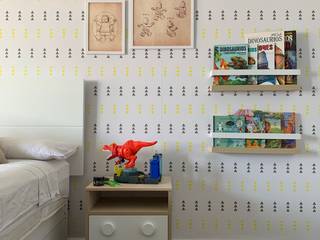 Proy. La Molina - Dormitorio niño, KIARA NOVOA INTERIORISTA KIARA NOVOA INTERIORISTA Dormitorios infantiles modernos: