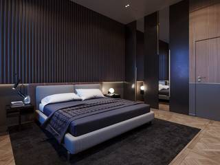 Nội thất căn hộ SAFIRA KHANG ĐIỀN, Noi that PTC Furniture Noi that PTC Furniture Modern style bedroom