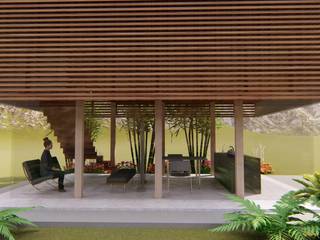 Cuyo, [GM+] Arquitectos [GM+] Arquitectos Salas de estar minimalistas Vidro