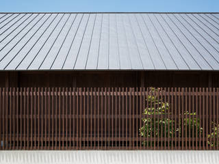 熊本の家, 山路哲生建築設計事務所 山路哲生建築設計事務所 Casas de estilo ecléctico Madera Acabado en madera