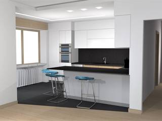 Progetto e realizzazione arredo , MARBE IDEA MARBE IDEA Cucina moderna