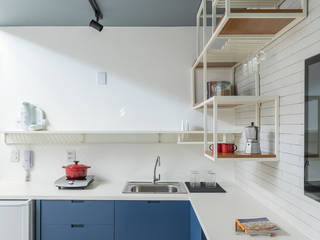 Apartamento AL, Mínimo Arquitetura e Design Mínimo Arquitetura e Design Cozinhas minimalistas
