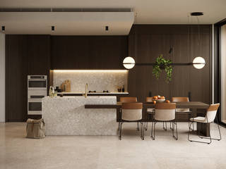 INTERIOR DESIGN - COZINHA - SPRINGTIME, LUSUS Studio LUSUS Studio Modern kitchen