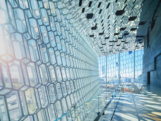 HARPA Concert Hall – Reykjavik, dynamic forms - martin foddanu photography dynamic forms - martin foddanu photography Modern houses Glass