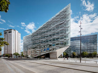 The Crystal - Nykredit Bank - Copenhagen, dynamic forms - martin foddanu photography dynamic forms - martin foddanu photography Commercial spaces