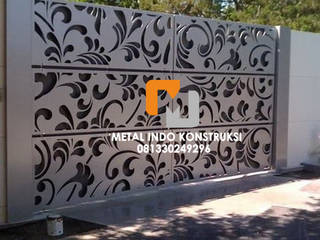 Bengkel Las dan Pasang Plafon & Kanopi Nganjuk, Metal Indo Konstruksi Metal Indo Konstruksi Detached home ایلومینیم / زنک White