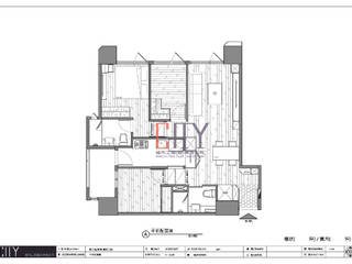 20坪打造三房兩廳輕北歐住宅設計案, 城市工程股份有限公司 城市工程股份有限公司