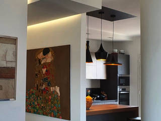 Renovatie en interieur design villa in Italie, MEF Architect MEF Architect Built-in kitchens سرامک Wood effect