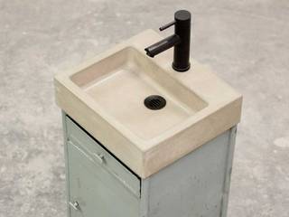 Waschbecken aus Beton, Betonwerkstatt Betonwerkstatt Modern bathroom Concrete