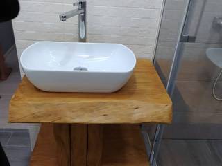 Mobile per bagno, COSE FATTE DA NOI COSE FATTE DA NOI Modern bathroom Wood Wood effect