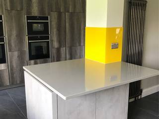 Hayling's Kitchen Splashbacks, Glass Structures Limited Glass Structures Limited Nhà bếp: thiết kế nội thất · bố trí · hình ảnh