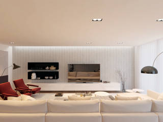 Remodelação apartamento em Lisboa em 21 deliciosas fotos, 10Place - Creating Home 10Place - Creating Home Modern living room