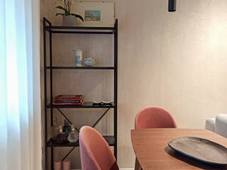 Appartamento Giverny, viemme61 viemme61 Moderne Wohnzimmer Schwarz