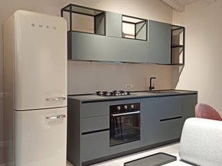 Appartamento Giverny, viemme61 viemme61 現代廚房設計點子、靈感&圖片 Grey