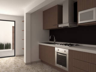 Casa. Alamedas , MT-GI STRATEGIC SERVICES MT-GI STRATEGIC SERVICES Small kitchens Wood Wood effect