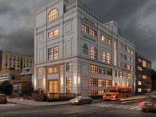 Renovation of the facades of historic building Mirrer Yeshiva Educational Institute in NY , 3dvisdesign 3dvisdesign