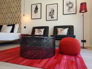 inrichting viersterren bed & breakfast gastenkamer AngeLine, Sfeerontwerp Sfeerontwerp Commercial spaces