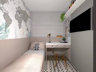 lindo quarto de adolescente , Talita Kvian Talita Kvian Small bedroom