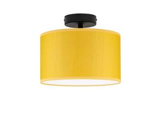 Colección de lámparas de pie, de sobremesa, plafones y lámparas colgantes DOCE, Iluminarte Iluminarte Industrial style houses Textile Yellow
