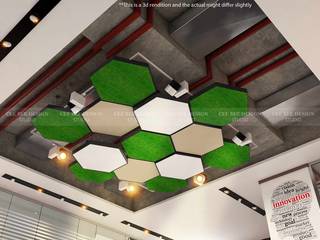 Office Space 3D Interior Designs, Cee Bee Design Studio Cee Bee Design Studio Study/office