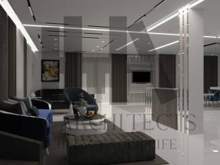 modern salon in 2020 , HMArchitects HMArchitects Taman interior